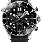 Omega Seamaster Diver 300M Omega Co-Axial Master Chronometer Chronograph – 44 mm Steel Case – Black Dial – Black Rubber Strap – 210.32.44.51.01.001