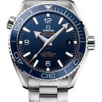 Omega Planet Ocean 600 M Omega Co-axial Master Chronometer Watch – 43.5 mm Steel Case – Unidirectional Blue Ceramic Bezel – Blue Ceramic Dial – 215.30.44.21.03.001