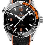 Omega Planet Ocean 600 M Omega Co-axial Master Chronometer Watch – 43.5 mm Steel Case – Unidirectional Black Ceramic Bezel – Black Ceramic Dial – Black Structured Rubber Strap – 215.32.44.21.01.001
