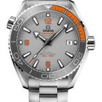 Omega Seamaster Planet Ocean 600 M Co-Axial Master Chronometer Watch – 43.5 mm Titanium Case – Unidirectional Grey Ceramic Bezel – Grade 5 Titanium Dial – 215.90.44.21.99.001