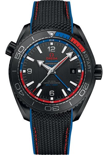 Omega Seamaster Planet Ocean 600M Co-axial Master Chronometer GMT ETNZ Deep Black Watch – 215.92.46.22.01.004