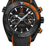 Omega Seamaster Planet Ocean 600M Co-Axial Master Chronometer Chronograph Deep Black Watch – 45.5 mm Black Ceramic Case – Unidirectional Bezel – Black Ceramic Dial – Black Rubber Strap – 215.92.46.51.01.001