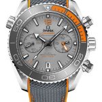 Omega Planet Ocean 600 M Omega Co-axial Master Chronometer Chronograph Watch – 45.5 mm Titanium Case – Unidirectional Grey Silicon Nitride Ceramic Bezel – Grade 5 Titanium Dial – Grey Structured Rubber Strap – 215.92.46.51.99.001