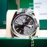 2020 Rolex Datejust 41 Slate Dial Fluted Bezel Jubilee 126334 – Full Set