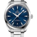 Omega Aqua Terra 150M Co-Axial Master Chronometer Watch – 38 mm Steel Case – Blue Dial – Brushed And Polished Steel Bracelet – 220.10.38.20.03.001