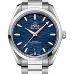 Omega Seamaster Aqua Terra 150M Co-Axial Master Chronometer Ladies Watch – 38 mm Steel Case – Waved Blue Dial – 220.10.38.20.03.002