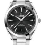 Omega Aqua Terra 150M Co-Axial Master Chronometer Watch – 41 mm Steel Case – Black Dial – Brushed And Polished Steel Bracelet – 220.10.41.21.01.001