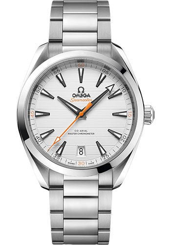 Omega Aqua Terra 150M Co-Axial Master Chronometer Watch – 41 mm Steel Case – Silvery Dial – Brushed And Polished Steel Bracelet – 220.10.41.21.02.001