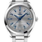 Omega Aqua Terra 150M Co-Axial Master Chronometer Watch – 41 mm Steel Case – Grey Dial – Brushed And Polished Steel Bracelet – 220.10.41.21.06.001