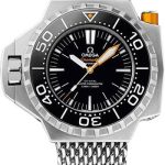 Omega Seamaster Ploprof 1200M Co-Axial Master Chronometer Watch – 55 x 48 mm Titanium Case – Bi-Directional Bezel – Black Dial – An Additional Black Rubber Strap – 227.90.55.21.01.001