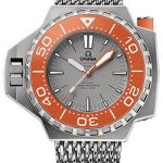 Omega Seamaster Ploprof 1200M Co-Axial Master Chronometer Watch – 55 x 48 mm Titanium Case – Bi-Directional Bezel – Grade 5 Titanium Dial – An Additional Grey Rubber Strap – 227.90.55.21.99.002