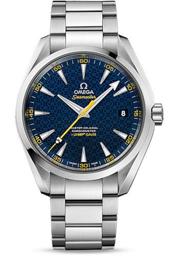 Omega Seamaster Aqua Terra 150 M Master Co-Axial James Bond 2015 SPECTRE MOVIE Limited Edition of 15007 Watch – Daniel Craig will once again star in this film – 231.10.42.21.03.004