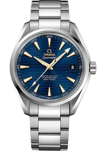 Omega Seamaster Aqua Terra 150M Omega Master Co-Axial – 41.5 mm Steel Case – Blue Dial – 231.10.42.21.03.006