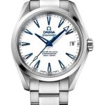 Omega Seamaster Aqua Terra 150M Master Co-Axial GoodPlanet Watch – 38.5 mm Titanium Case – White Dial – 231.90.39.21.04.001