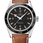 Omega Seamaster 300 Omega Master Co-Axial Watch – 41 mm Steel Case – Black Dial – Brown Leather Strap – 233.32.41.21.01.002