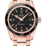 Omega Seamaster 300 Omega Master Co-Axial Watch – 41 mm Brushed And Polished Sedna Gold Case – Unidirectional Sedna Gold Bezel – Black Dial – 233.60.41.21.01.001