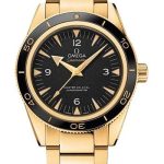 Omega Seamaster 300 Master Co-Axial Watch – 41 mm Yellow Gold Case – Unidirectional Bezel – Black Dial – 233.60.41.21.01.002