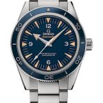 Omega Seamaster 300 Omega Master Co-Axial Watch – 41 mm Brushed And Polished Grade 5 Titanium Case – Unidirectional Bezel – Blue Dial – Brushed And Polished Titanium Bracelet – 233.90.41.21.03.001