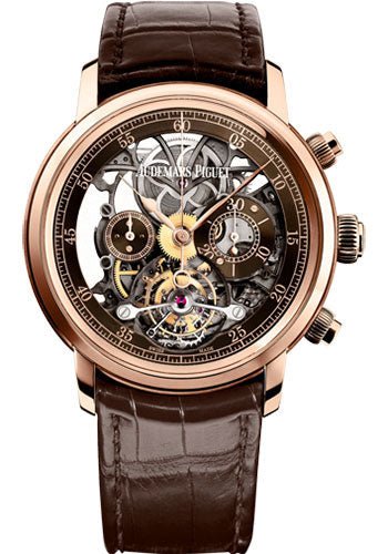 Audemars Piguet Jules Audemars Tourbillon Chronograph Watch – 26346OR.OO.D088CR.01