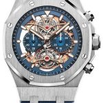 Audemars Piguet Royal Oak Tourbillon Chronograph Openworked Watch – 26347PT.OO.D315CR.01