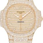 Patek Philippe Nautilus Ladies Rose Gold/Diamond Paved 35.2 mm – 7118/1450R-001