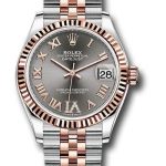 Rolex Steel and Everose Gold Datejust 31 Watch – Fluted Bezel – Mother-Of-Pearl Diamond Dial – Jubilee Bracelet – 278271 dkrhdr6j
