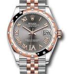 Rolex Steel and Everose Gold Datejust 31 Watch – 24 Diamond Bezel – Mother-Of-Pearl Diamond Dial – Jubilee Bracelet – 278341RBR dkrhdr6j