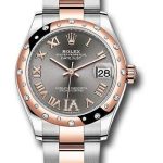 Rolex Steel and Everose Gold Datejust 31 Watch – 24 Diamond Bezel – Mother-Of-Pearl Diamond Dial – Oyster Bracelet – 278341RBR dkrhdr6o