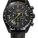 Omega Speedmaster Moonwatch Chronograph “Dark Side of the Moon” Apollo 8 – 44.25 mm Black Ceramic Case – Black Dial – Perforated Black Leather Strap – 311.92.44.30.01.001