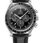 Omega Speedmaster Moonwatch Professional Chronograph Calibre 321 – 42 mm Platinum Case – Black Dial – Black Leather Strap – 311.93.42.30.99.001