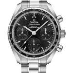 Omega Speedmaster 38 Co-Axial Chronograph Watch – 38 mm Steel Case – Black Dial – 324.30.38.50.01.001