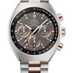 Omega Speedmaster Mark II Co-Axial Chronograph Watch – 42.4 mm Steel – Sedna Gold Case – Grey Dial – Steel And Sedna Gold Bracelet – 327.20.43.50.01.001