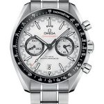 Omega Speedmaster Racing Co-Axial Master Chronograph Watch – 44.25 mm Steel Case – Black Ceramic Bezel – White Dial – 329.30.44.51.04.001