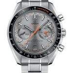 Omega Speedmaster Racing Co-Axial Master Chronograph Watch – 44.25 mm Steel Case – Black Ceramic Bezel – Sun Brushed Grey Dial – 329.30.44.51.06.001