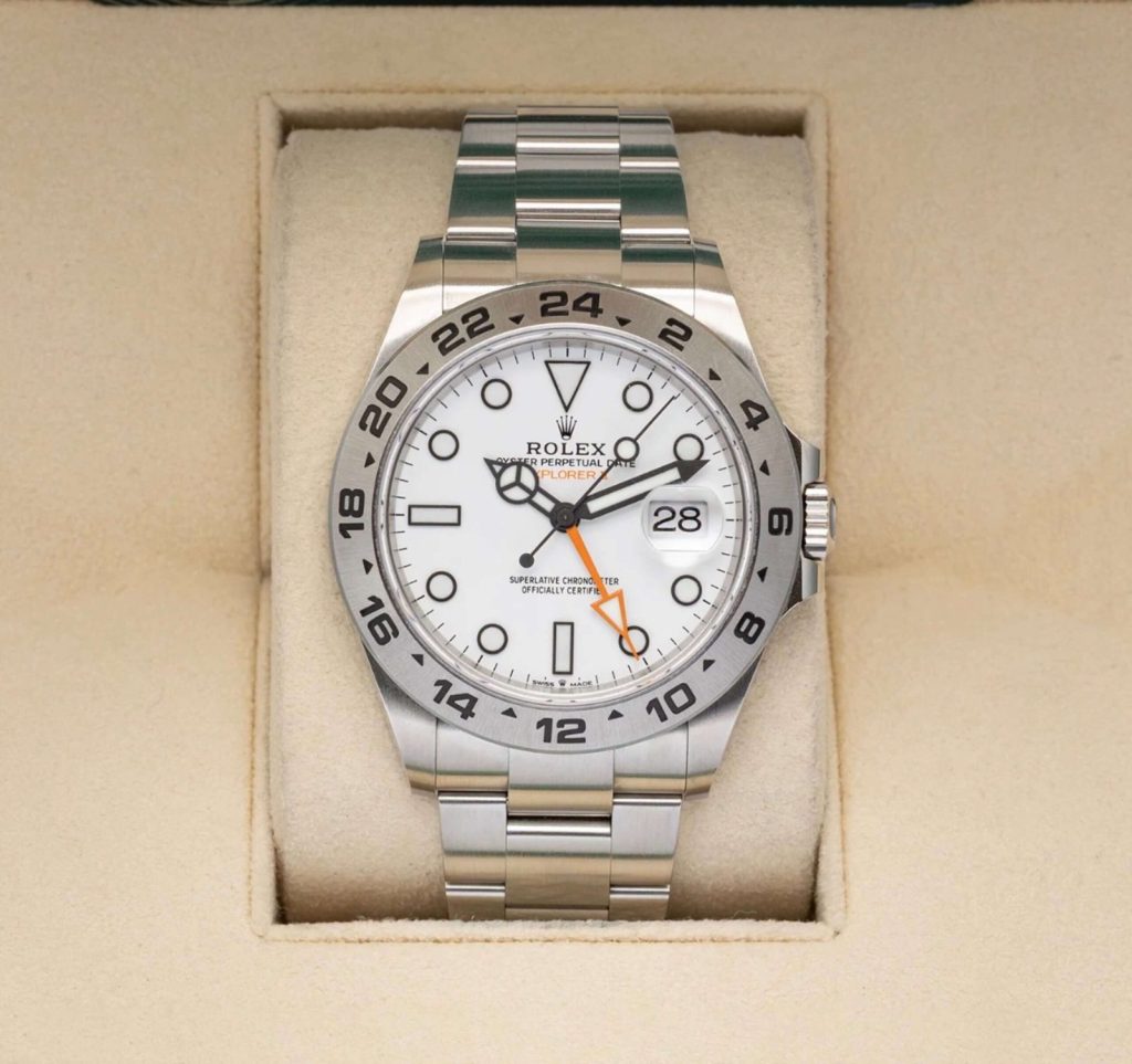 Rolex Explorer II 226570 42mm Stainless Steel Black Dial GMT