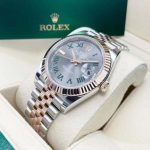 2023 Rolex Datejust 41 Wimbledon 126331 Two Tone Everose / Pink Gold Box Papers