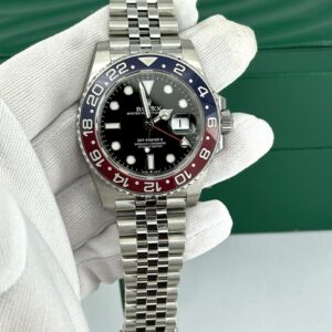 Rolex GMT-Master II “Pepsi” 40mm – Stainless Steel, Jubilee