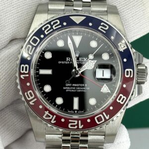Rolex GMT-Master II “Pepsi” 40mm – Stainless Steel, Jubilee