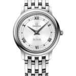Omega De Ville Prestige Quartz Watch – 27.4 mm Steel Case – White Dial – 424.10.27.60.04.001