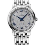 Omega De Ville Prestige Quartz Watch – 27.4 mm Steel Case – Grey Dial – 424.10.27.60.56.002