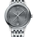 Omega De Ville Prestige Co-Axial Watch – 32.7 mm Steel Case – Grey Dial – 424.10.33.20.06.001