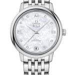 Omega De Ville Prestige Co-Axial Watch – 32.7 mm Steel Case – Mother-Of-Pearl Diamond Dial – 424.10.33.20.55.001