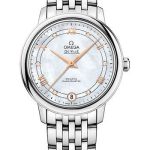 Omega De Ville Prestige Co-Axial Watch – 32.7 mm Steel Case – White Diamond Dial – 424.10.33.20.55.002