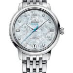 Omega De Ville Prestige Co-Axial Orbis Watch – 32.7 mm Steel Case – Mother-Of-Pearl Dial – 424.10.33.20.55.004