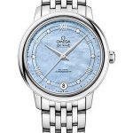 Omega De Ville Prestige Co-Axial Watch – 32.7 mm Steel Case – Blue Diamond Dial – 424.10.33.20.57.001