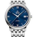 Omega De Ville Prestige Co-Axial Watch – 36.8 mm Steel Case – Blue Dial – 424.10.37.20.03.001