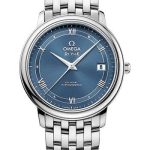 Omega De Ville Prestige Co-Axial Watch – 36.8 mm Steel Case – Blue Dial – 424.10.37.20.03.002