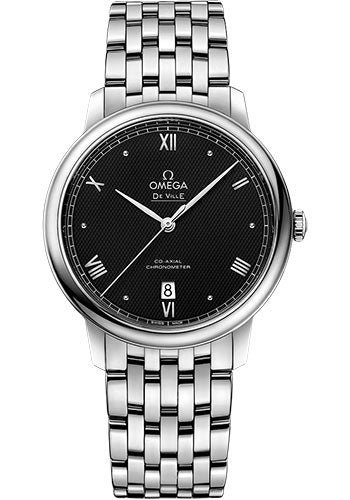 Omega De Ville Prestige Co-Axial – 39.5 mm Steel Case – Black Dial – 424.10.40.20.01.002