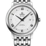 Omega De Ville Prestige Co-Axial Watch – 39.5 mm Steel Case – White Silvery Dial – 424.10.40.20.02.005
