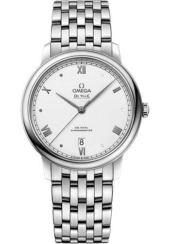 Omega De Ville Prestige Co-Axial – 39.5 mm Steel Case – Grey Dial – 424.10.40.20.02.006